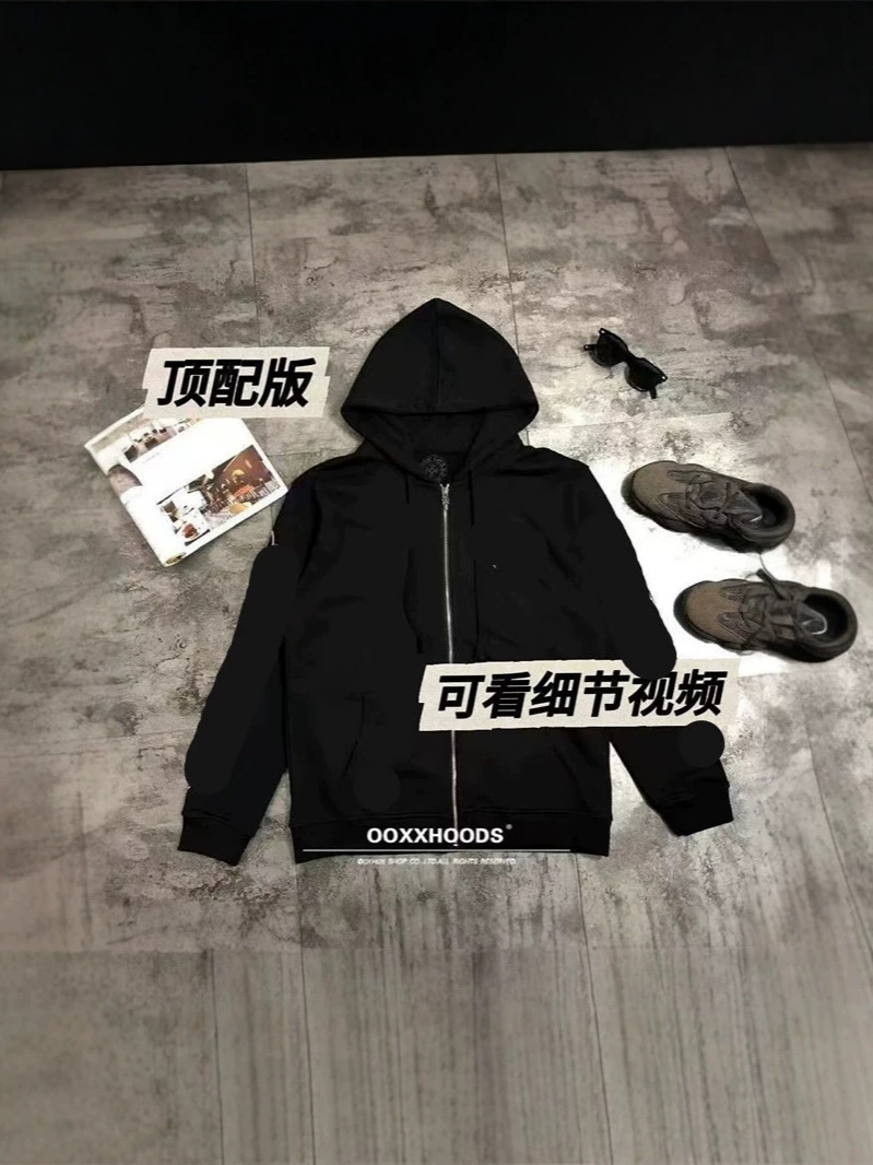 26 New Styles of Crocodile Horseshoe Flower Zipper Hooded Sweatshirt for Men, Loose Trendy Brand Couple Style Pure Cotton Printed Jacket