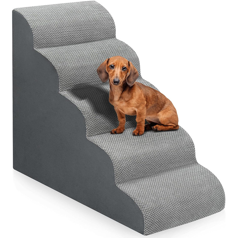Pet Stairs for Dogs to Climb onto the Bed, Non-Slip, Removable and Washable Climbing Ladder for Small Dogs, Multi-Level Ladder for Sofa, Wear-Resistant