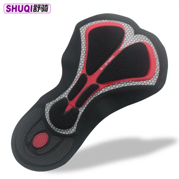 Cross-border new mountain bike riding underwear cushion men and women quick-drying breathable road bike 3D silicone cushion