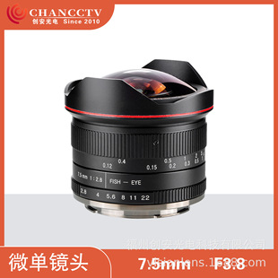 7.5mm D/F2.8  180&deg;�����η��V�������R�^���ڰ� APS-C E����