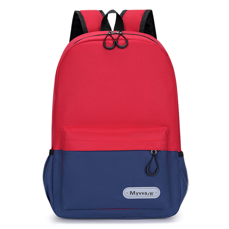 Mochila de estudiantes de primaria y secundaria personalizada impresión logotipo al por mayor clase de capacitación institución de tutoría mochila de ocio para niños personalizada