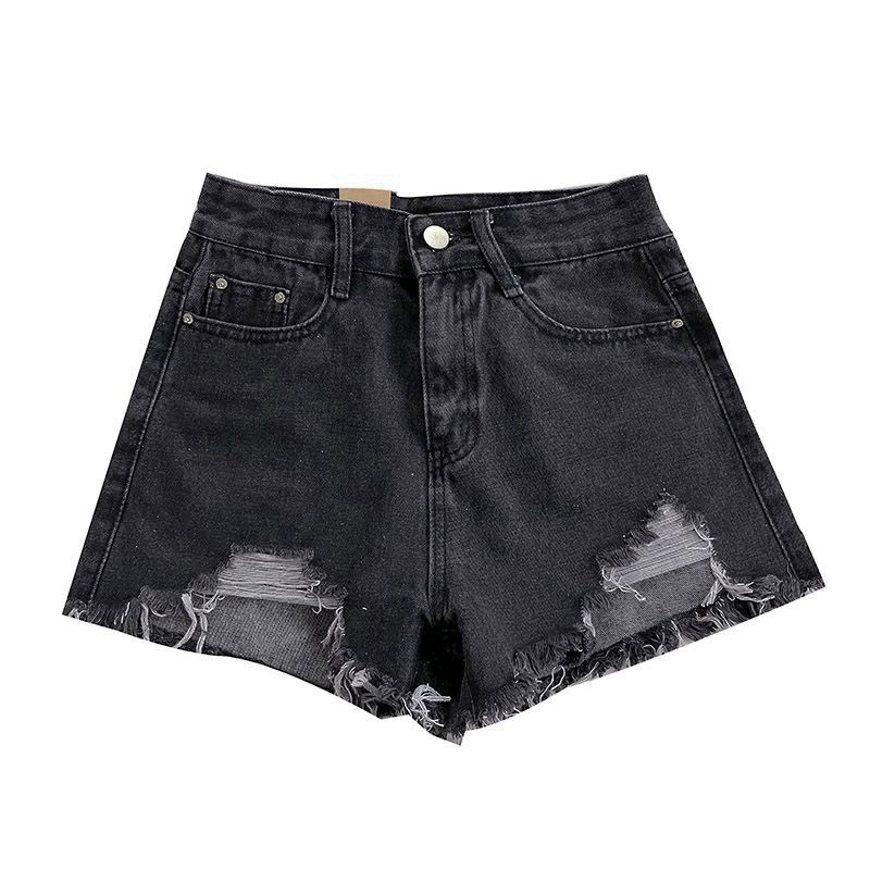 Джинсовые шорты / юбка 'Tide' для детей, distressed A-line лето, облегающие или свободного кроя
