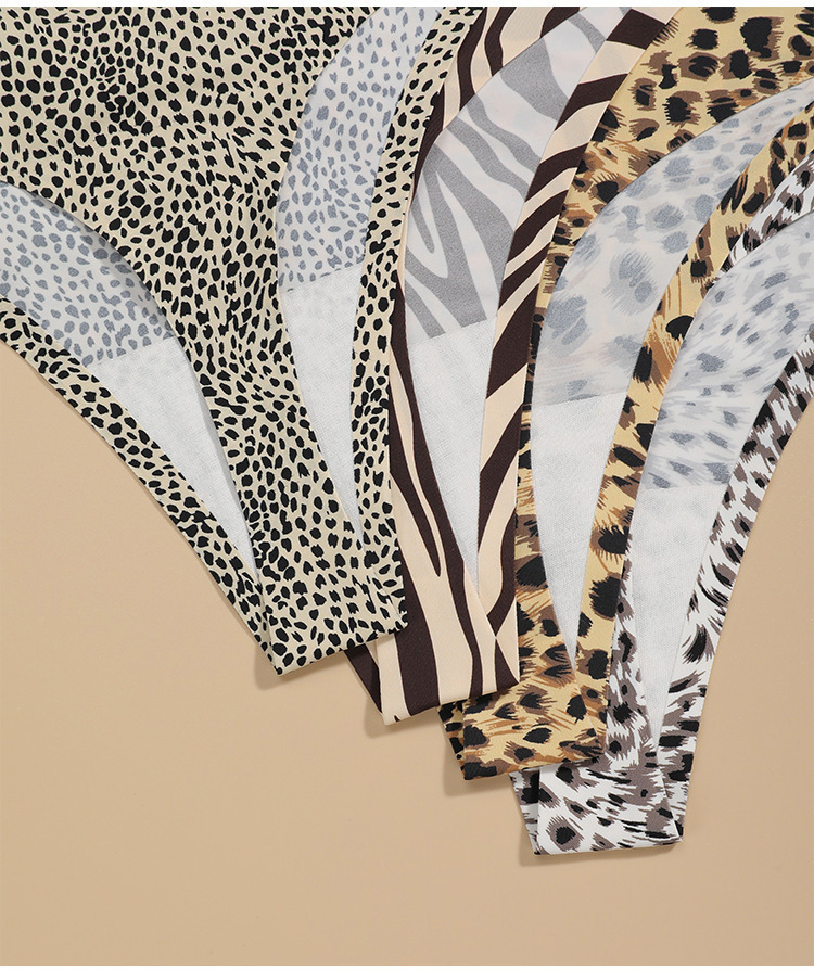 Leopard Print Thong 3
