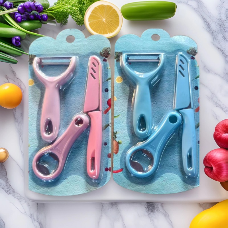 Venta directa de fábrica cuchillo de pelar cuchillo de fruta juego de apertura de vino herramientas de cocina cepillado de melón abridor de cerveza pelador de frutas image 2