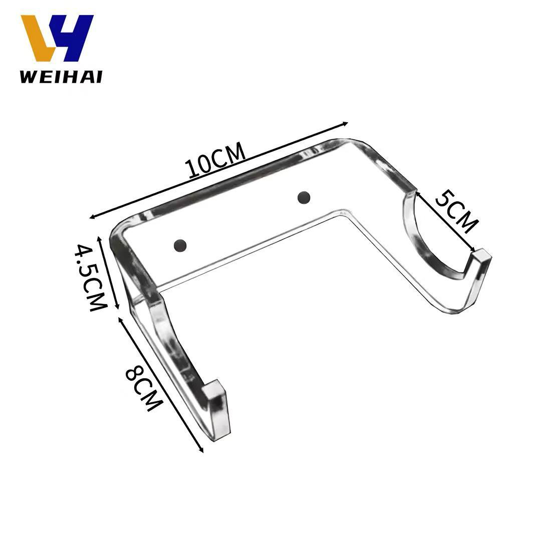 亚克力前置过滤器支架 净水器固定挂墙架 展示托架通用型固定底座