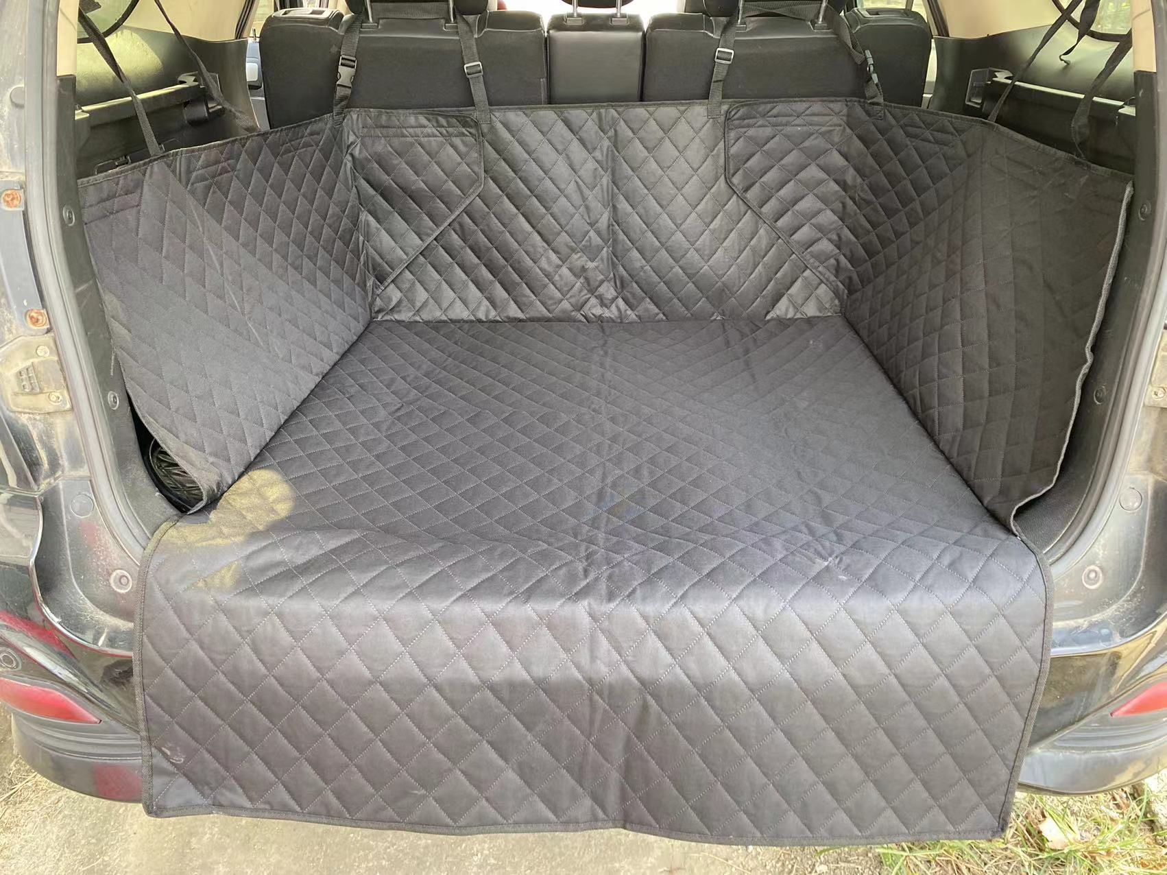 SUV medium quilted cotton Black