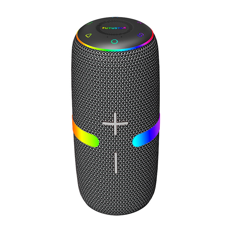 国境を越えた新しい 30 ワット Bluetooth スピーカー屋外防水ポータブルサブウーファー RGB ライト Bluetooth オーディオ卸売|undefined