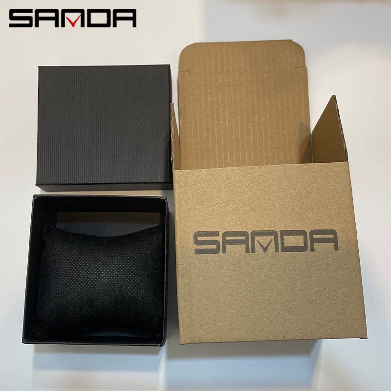 Electronic tin box, square watch, wholesale
