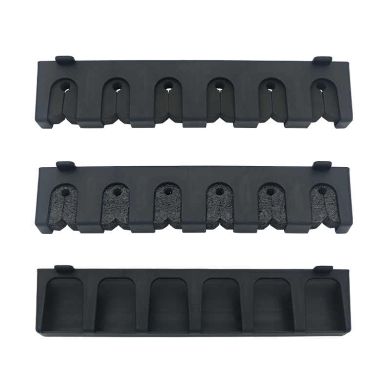 Multifunctional Wall-Mounted Holder Lure Storage Fishing Landing Net Hand Rod Display Rack_voghion.com