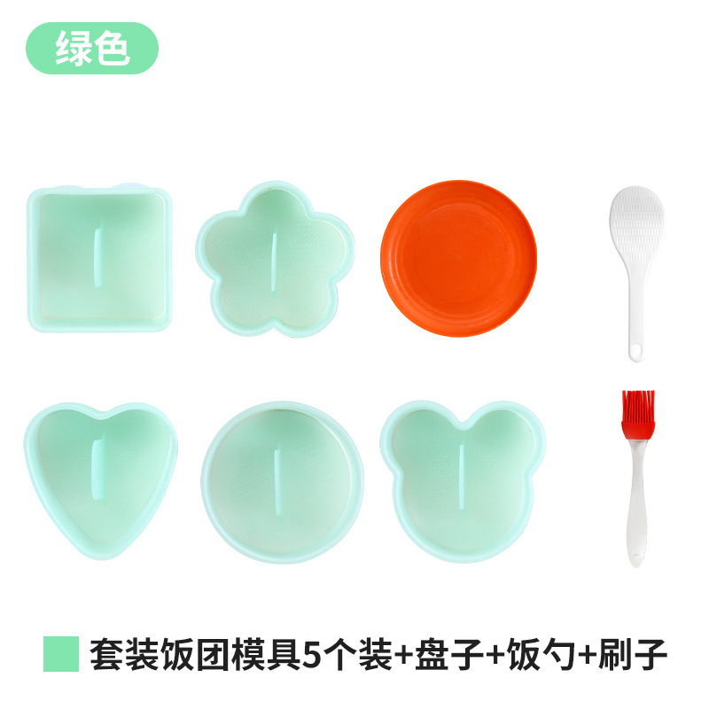 クリエイティブアニメのおにぎり金型家庭用子供ご飯弁当金型diy海苔寿司ビスケット金型|undefined