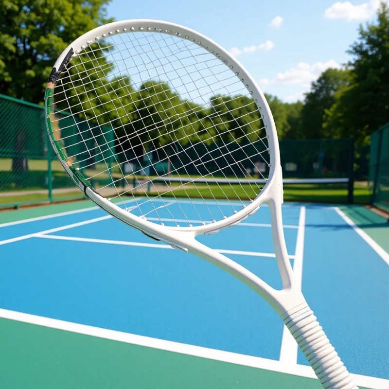 Tennis Racket Made of Aluminum Alloy and Carbon Fiber, One-Piece Design for Adults, Beginners, and Professional Tennis Players, Suitable for Mall Display and Model Showcases