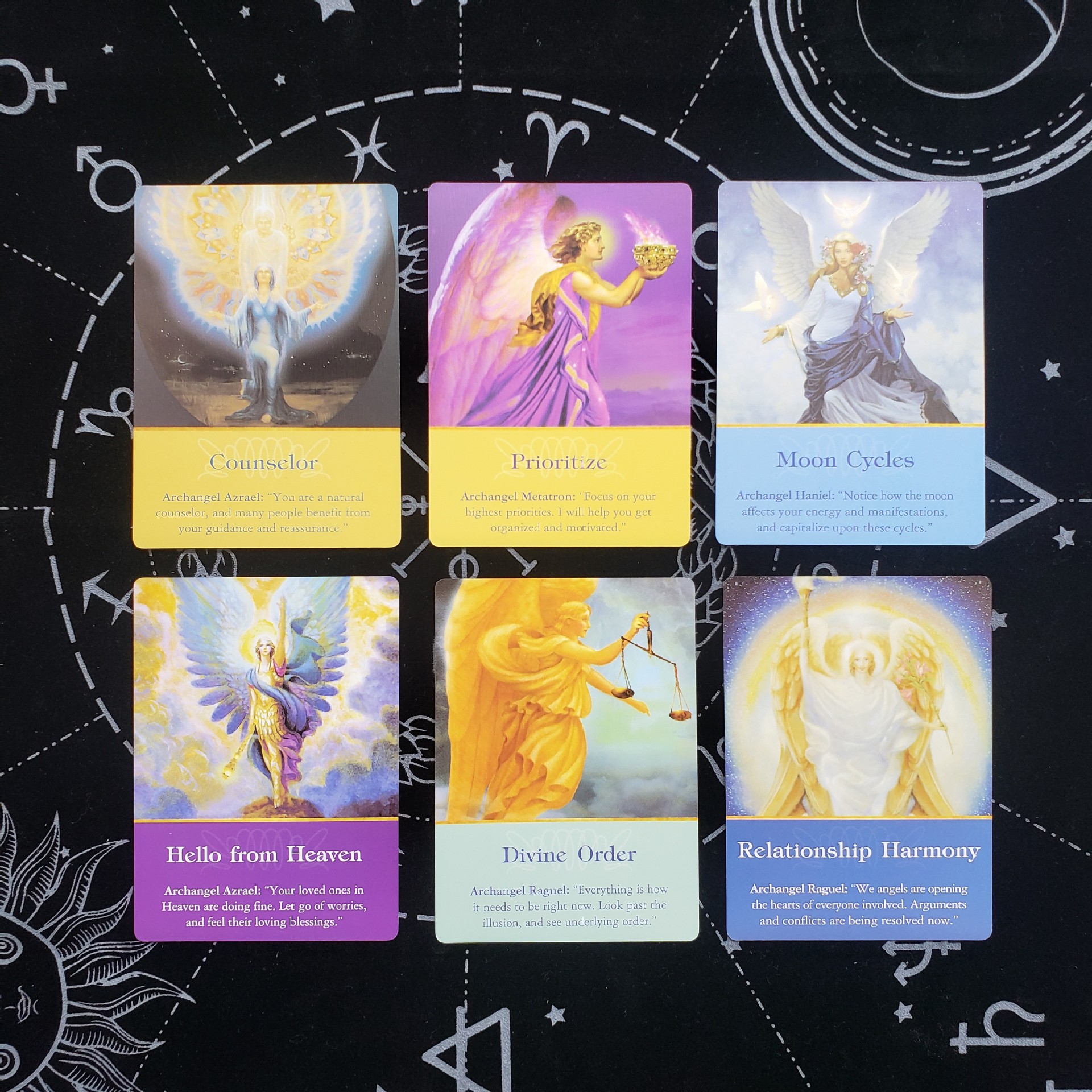 Archangel Oracle Card Game For Party Nights Strategy Card Deck_voghion.com