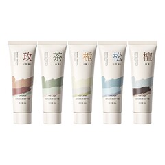 自然森系ハンドクリーム80g保湿山茶薔薇雪松檀香雰囲気クチナシ花ハンドクリームメーカーロット