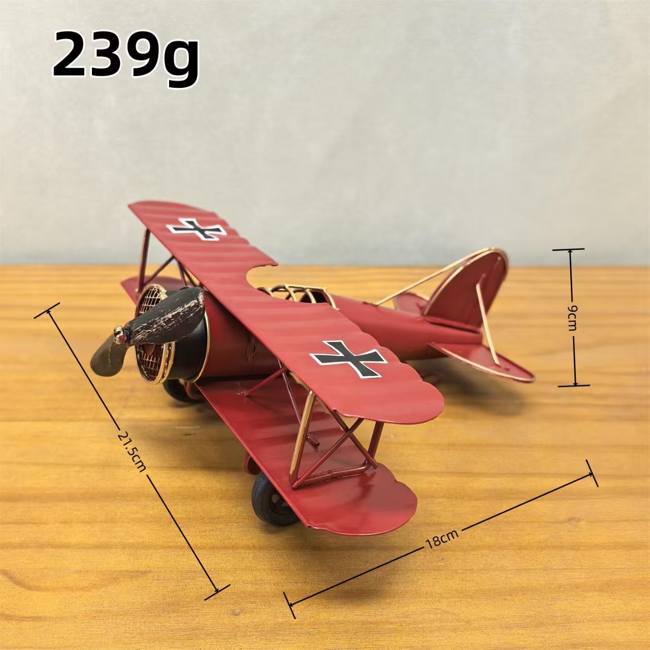 Fabricantes al por mayor de estilo europeo de lujo ligero galvanoplastia de plata adorno de modelo de avión personalidad creativa gabinete de vino entrada muebles para el hogar