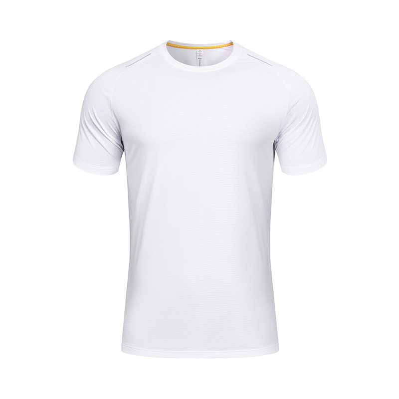Camiseta deportiva de manga corta para hombres ropa de secado rápido verano casual Top personalidad europea y americana Amazon ropa para correr ropa de entrenamiento
