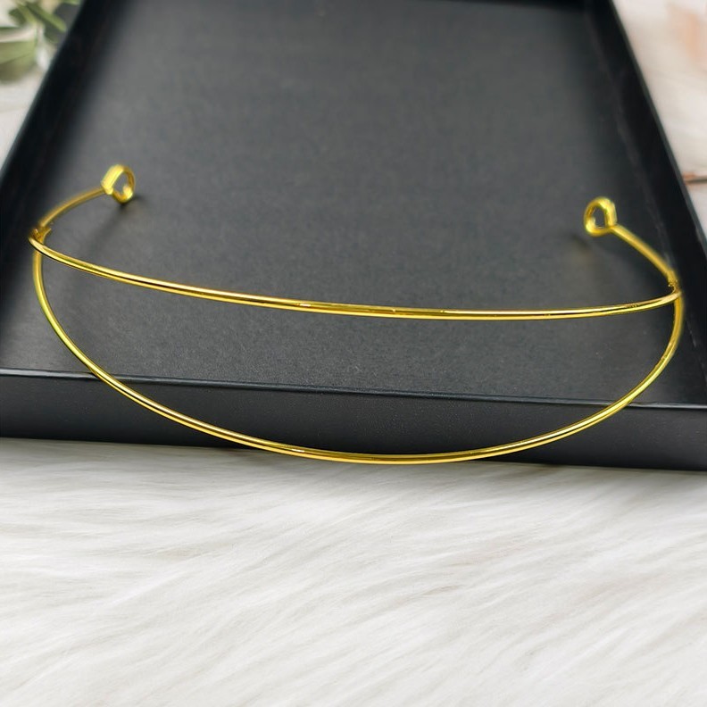 Color-preserving Iron Crown Headband Body Welded Double-layer Halo Handmade DIY Hanfu Bride Headwear Accessories Color-preserving Iron Crown Headband Body Welded Double-layer Halo Handmade DIY Hanfu Bride Headwear Accessories