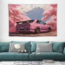 Z 87303 Fun Double Sided Tapestry Ȥζ˫���̺�羳����ͨ