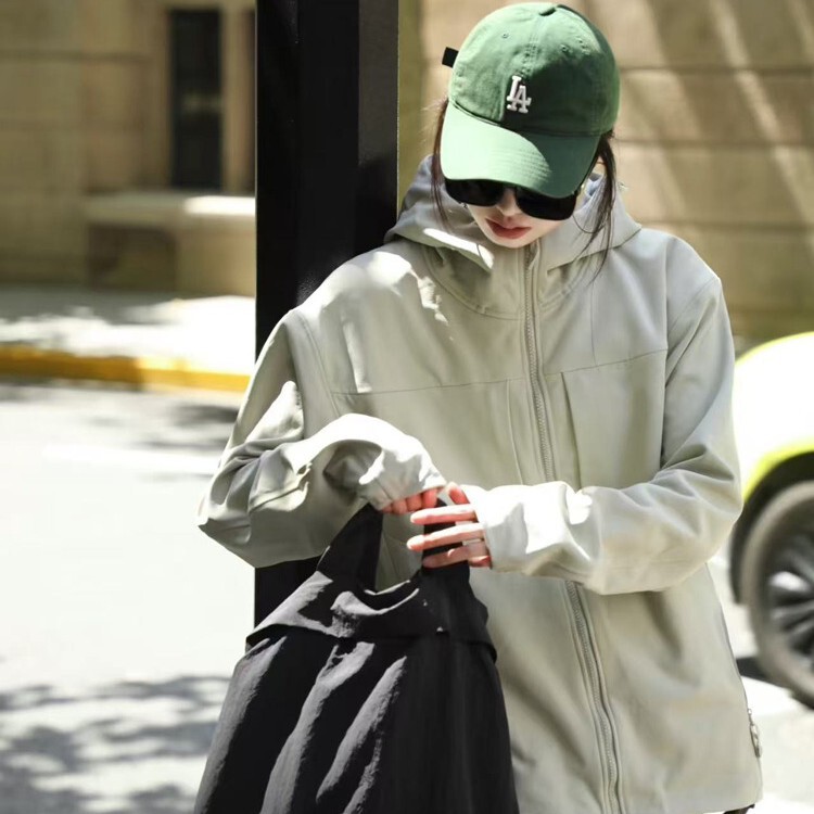 Flat for Gamma MX fleece-lined Soft Shell Jacket Outdoor Casual Men's and Women's Windproof Waterproof Hooded Jacket Spring and Autumn