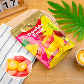 德国进口嘉云水果糖硬糖喜糖年货结婚伴手礼散糖什锦味夹心糖420g