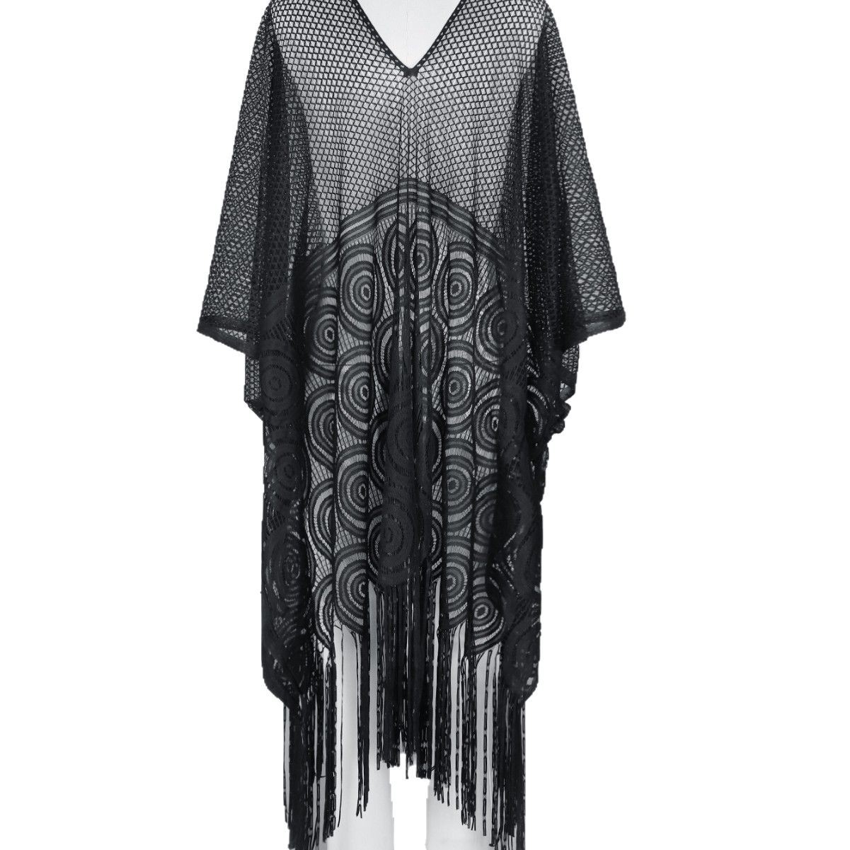 Comercio exterior nuevo estilo hueco monocromo poliéster femenino popular en Europa y América color sólido de venta caliente exterior con chal suave en la playa