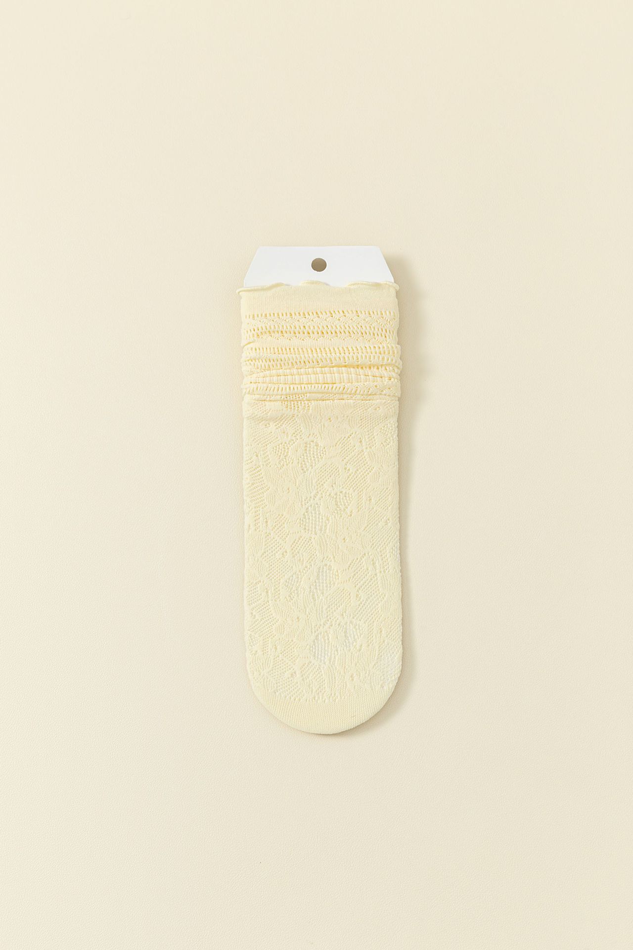 Nuevos calcetines delgados de primavera y verano de nylon coreano de encaje hueco calcetines de malla de encaje calcetines de pila