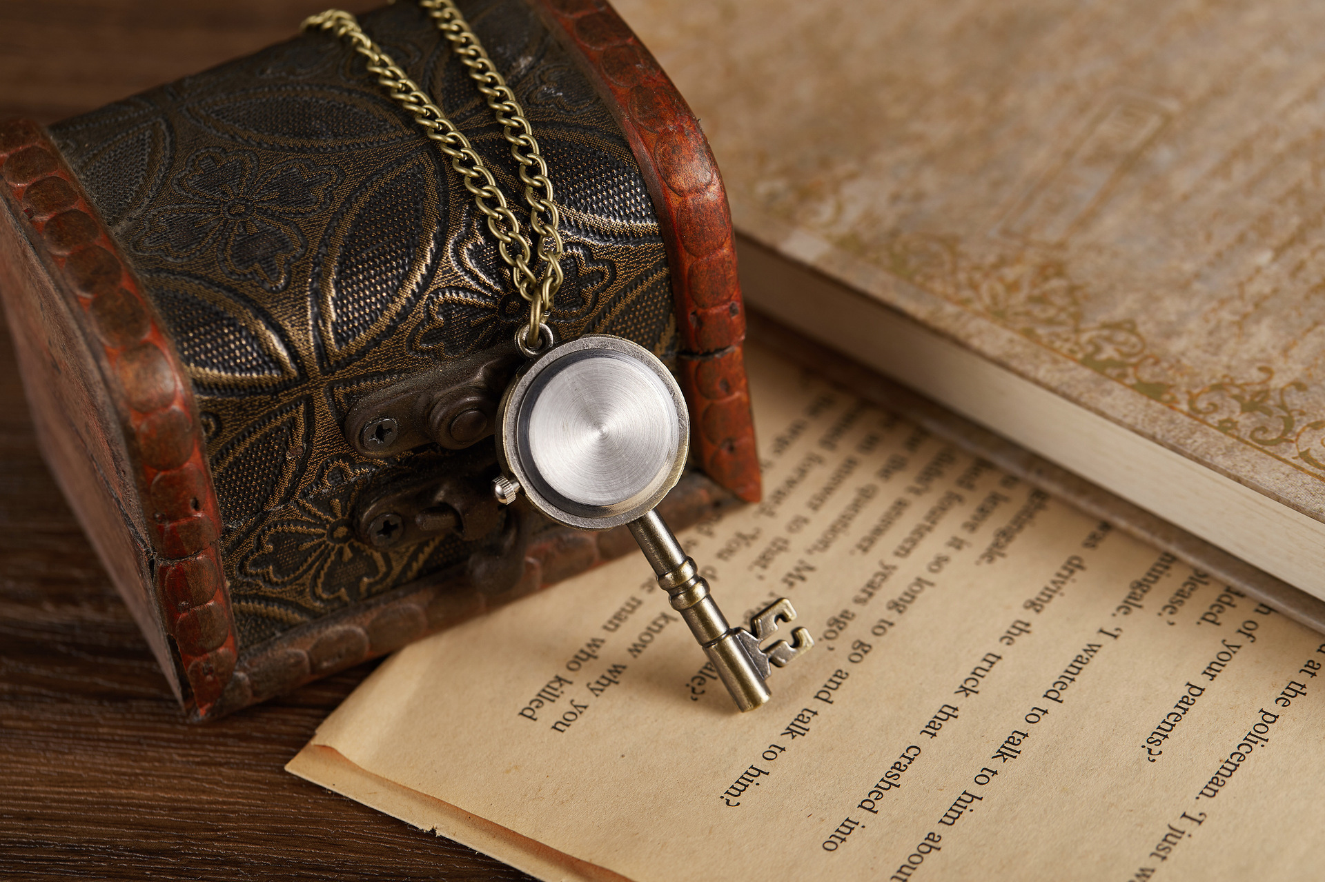 40g Weight Pocket Watch Jewelry Accessory Type Ordinary Glass Mirror Material Alloy Strap Material Pointer+Number Display Type Round Dial Shape Daily, Street Occasion Quartz Movement Guitar, Bicycle, Key Pattern All Seasons Season Unisex Gender Vintage Style Style Vintage Style Guitar Bicycle Key Quartz Pocket Watch Women's Watches 5