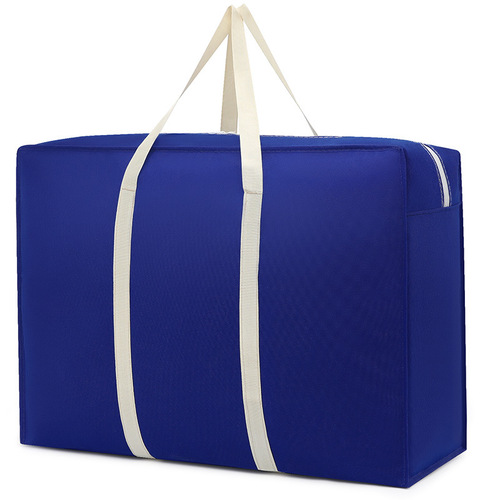Large capacity moving bag extra large non-woven portable travel luggage storage bag quilt clothes packing bag wholesale