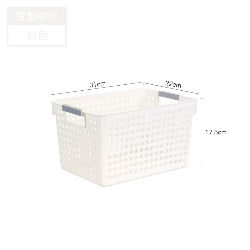Storage basket, handheld storage system, table storage box, increased thickness