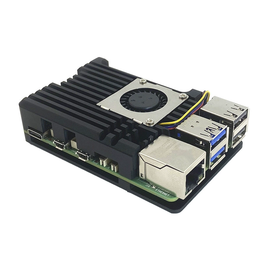 Корпус для Raspberry Pi, Raspberry Pi 5B, корпус 5B, корпус Tree Mei для Raspberry Pi 3/4B, алюминиевый охлаждающий корпус