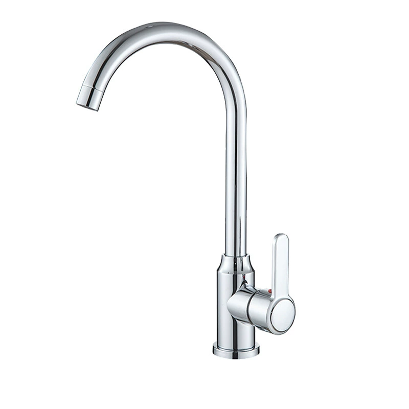 Поставщик напрямую производителя Electric plating pagoda balla carrot basin faucet Home kitchen splash-proof rotating hot and cold water faucet