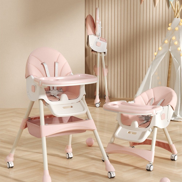 Silla de comedor para bebés multifuncional ajustable silla de comedor para bebés mesa de comedor silla portátil reclinable doméstica