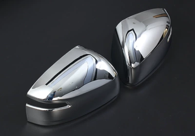 Suitable for 22-23 Cool Road Ze LC300 modified car window net front and rear fog lamp door side strip handle interior trim stickers (Şüşə kənarı xromları/moldingləri) - mirror-cover-full-package-2-plating-bright