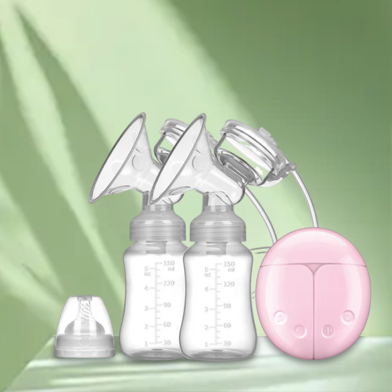 Extractor de leche eléctrico portátil silencioso transfronterizo, extractor de leche automático posparto sin dolor portátil