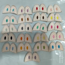 迷你版拉布布4.0耳朵刺绣布贴玩具配件娃娃耳朵自产自销现货批发