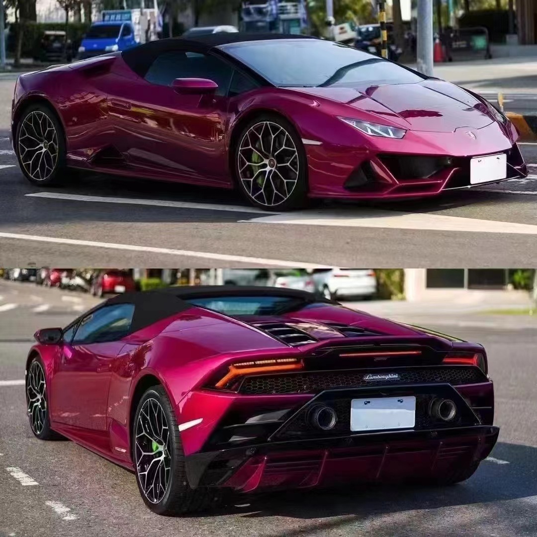 Pet Car Color Changing Film Rosemary Purple Midsummer Purple Eve Purple Light Purple Venetian Purple Car Body Film Manufacturer