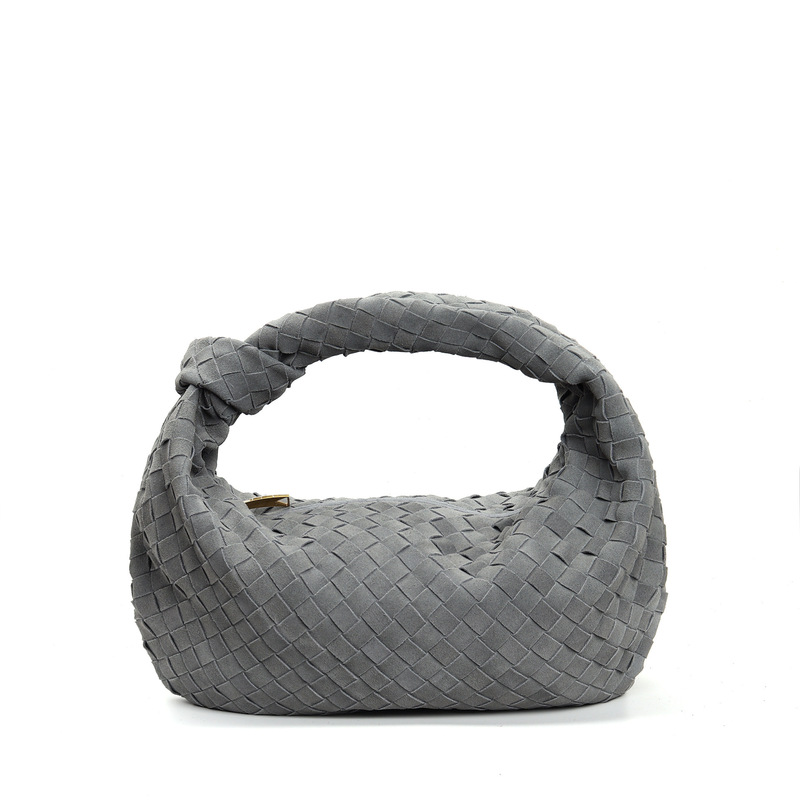 In-Stock Bv Woven Bag, Croissant Bag, New Spring/Summer Women's Bag, Sheepskin Pleated Dumpling Twist-Knot Handbag, Export In-Stock Bv Woven Bag, Croissant Bag, New Spring/Summer Women's Bag, Sheepskin Pleated Dumpling Twist-Knot Handbag, Export