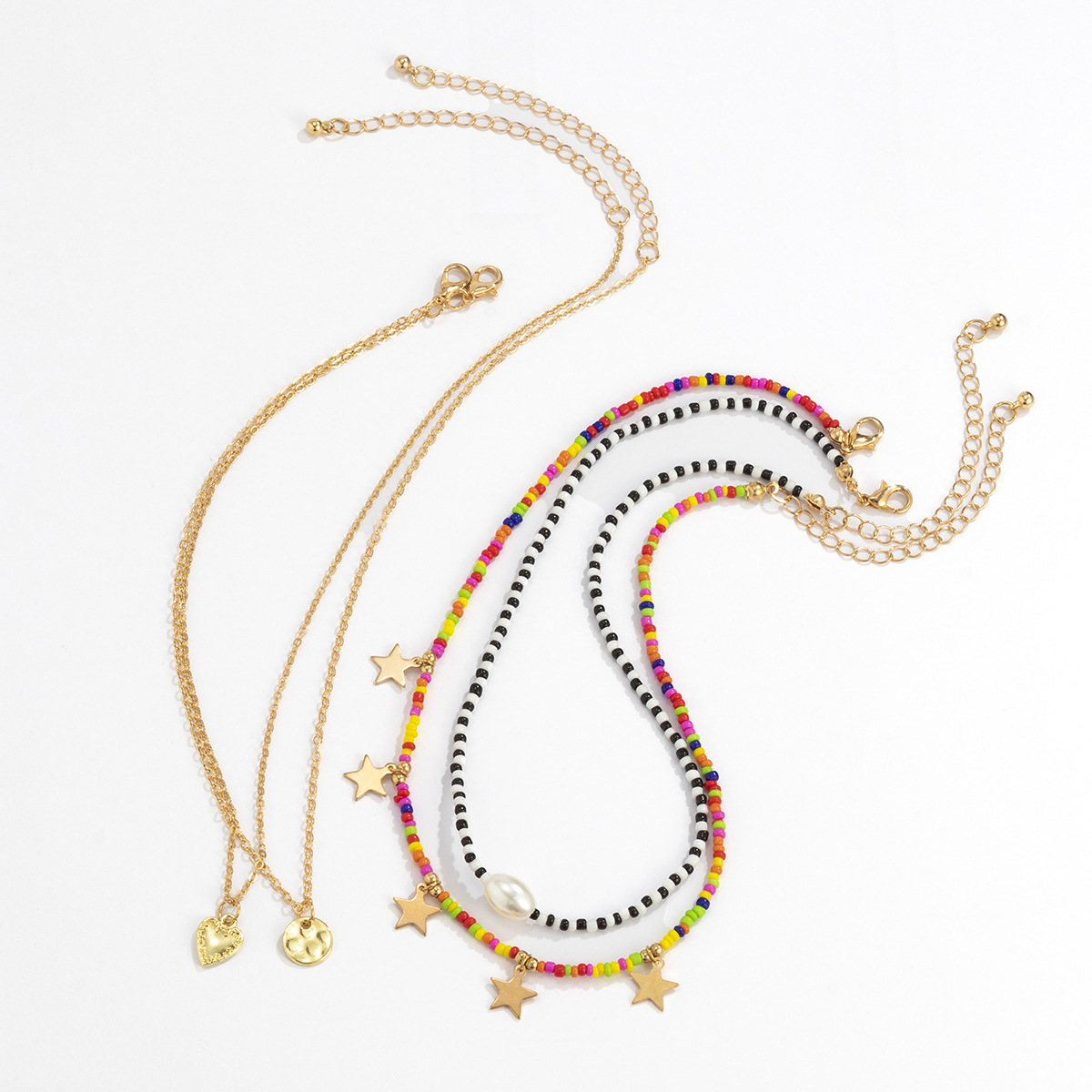 Bohemian Retro Contrast Color Miyuki Beads Tassel Woven Necklace Wholesale Nihaojewelry display picture 25