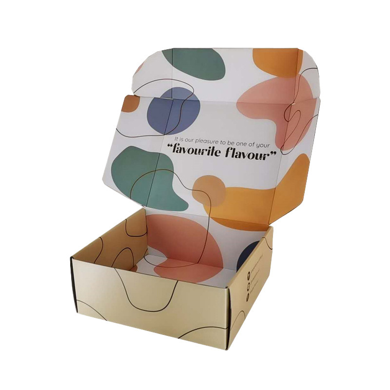 Cajas de cartón con impresión a color, ropa Han, ropa interior, cajas de cartón corrugado con impresión a color de doble cara, cajas para zapatos, cajas de embalaje, cajas de cartón personalizadas con diseño de avión