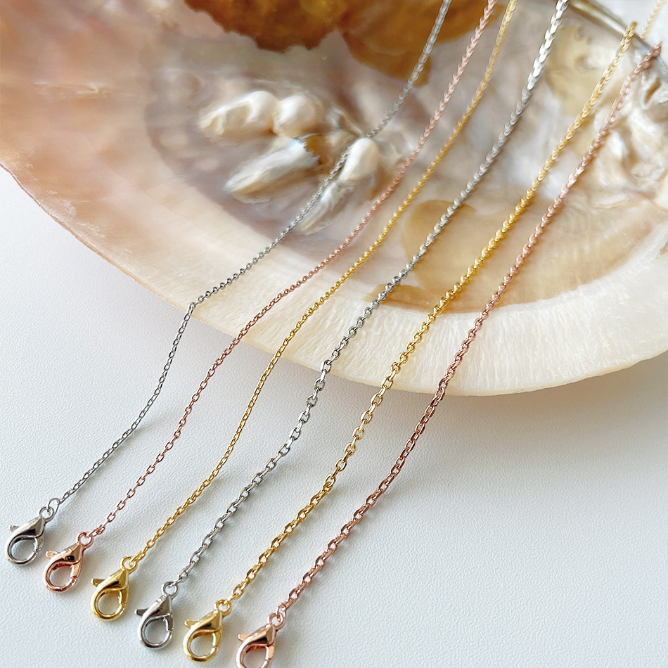 Simple Style Geometric Copper Chain Necklace 1 Piece