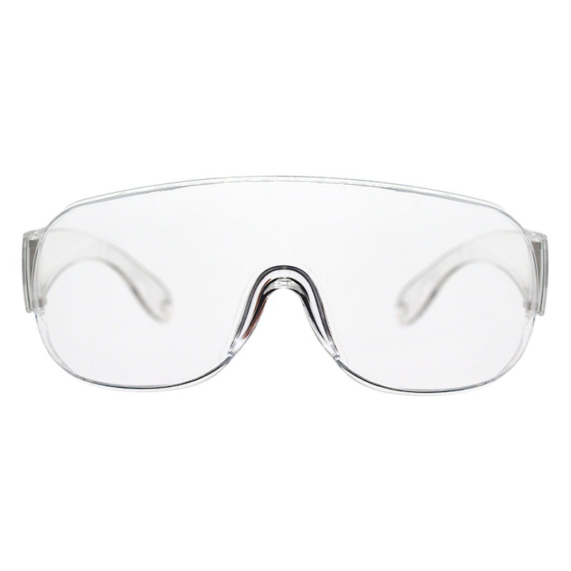 Cross-Border Anti-Fog Goggles with Adjustable Temples, Anti-Impact, Anti-Droplet, Anti-Splash New Protective Glasses