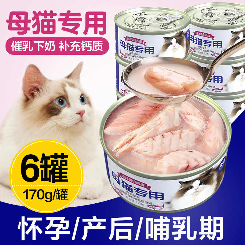 Pregnant Cat, Mother Cat, Pregnancy, Lactation, Postpartum Canned Cat Mother's Nutritious Cat Confinement Meal, Milk Main Food Pregnant Cat, Mother Cat, Pregnancy, Lactation, Postpartum Canned Cat Mother's Nutritious Cat Confinement Meal, Milk Main Food
