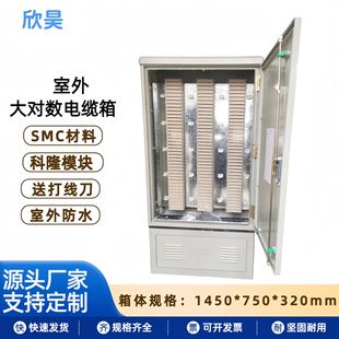 廠家批發雙面旋卡式單開門1200對電纜交接箱室外交接箱電話分線盒