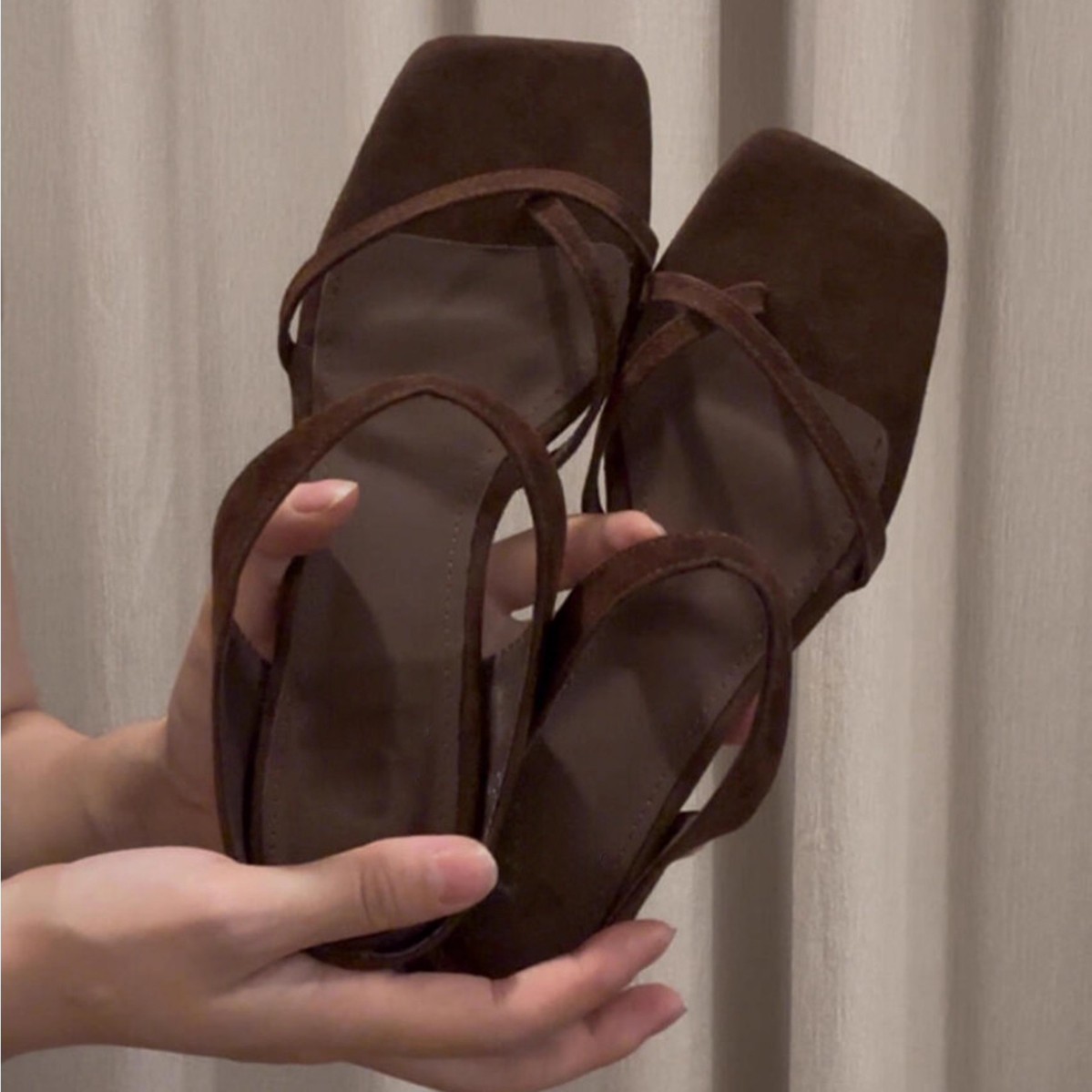 Vintage Toe Strap Roman Sandals For Women Summer Outdoor Elegant Wedge Casual Slippers_vogvips.com