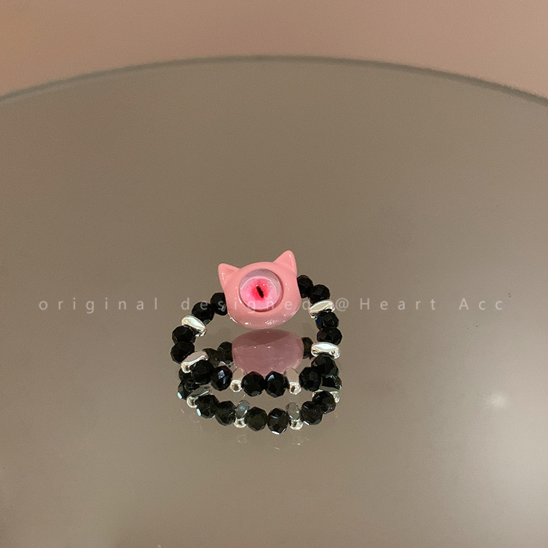 Fuchsia monster, ring