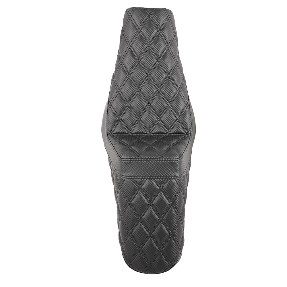 Motorcycle Seat Cushion Suitable for Harley 04-22 Sportster Step Seat, Black