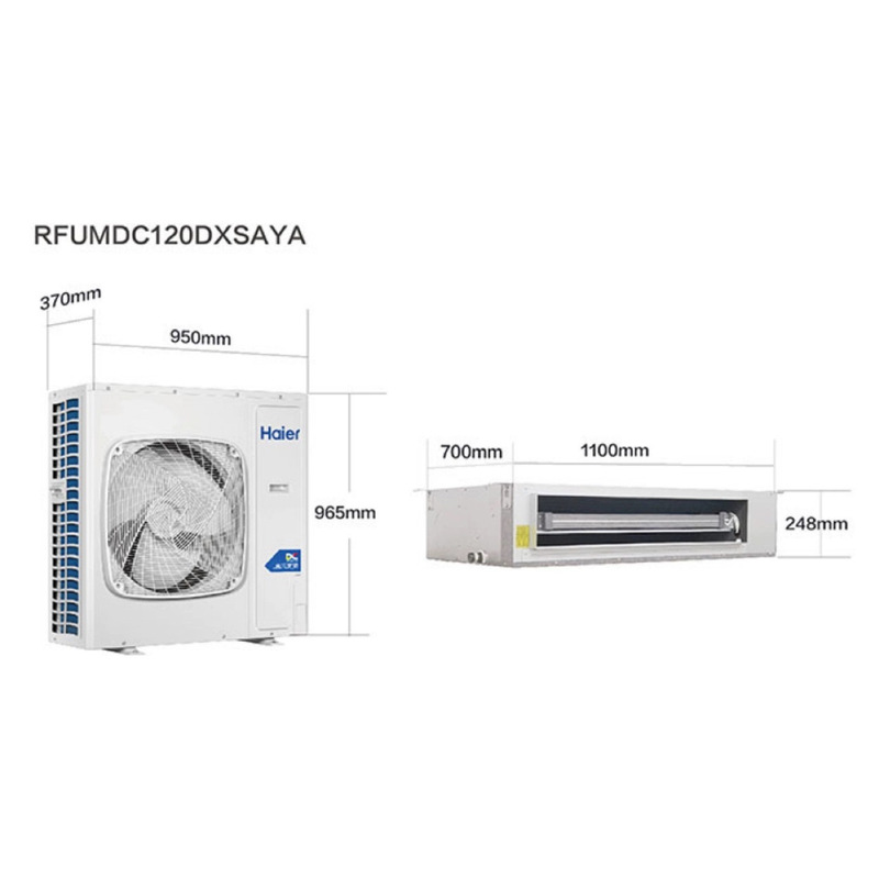 Haier Haier 6 Duct Machine RFUMDC140DXSAYA Commercial Central Air Conditioning One Drag One Frequency Conversion
