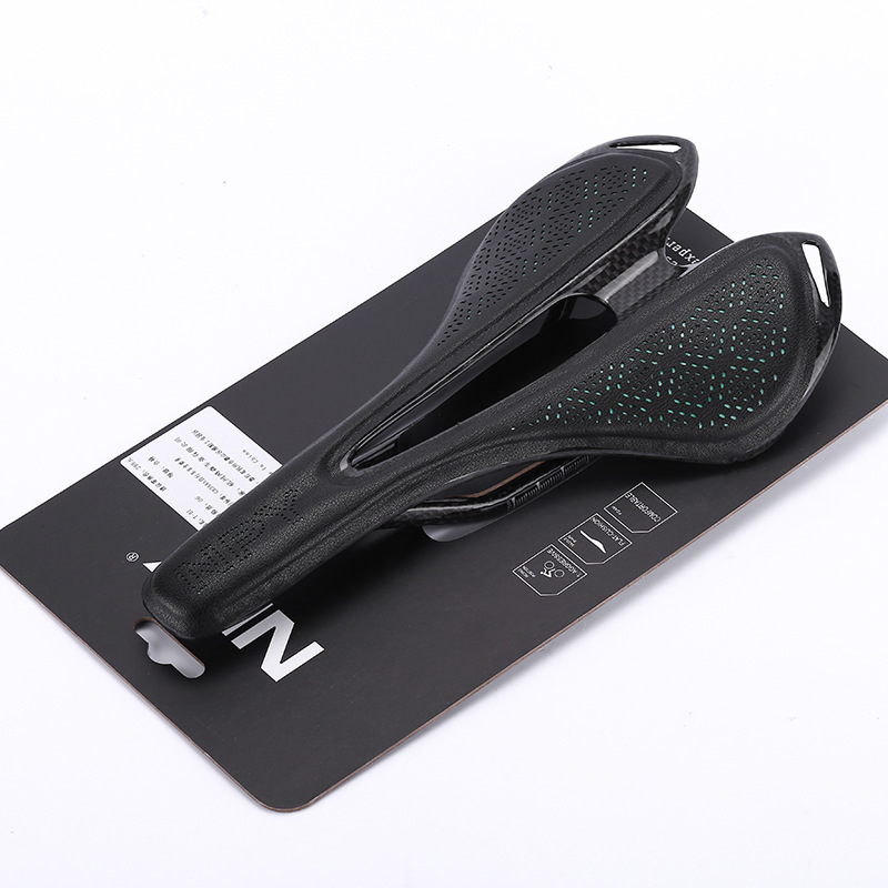 NPY bicicleta cojín del asiento de bicicleta de carretera 3D impresión cojín silla de montar bicicleta de montaña de fibra de carbono al aire libre cojín del asiento