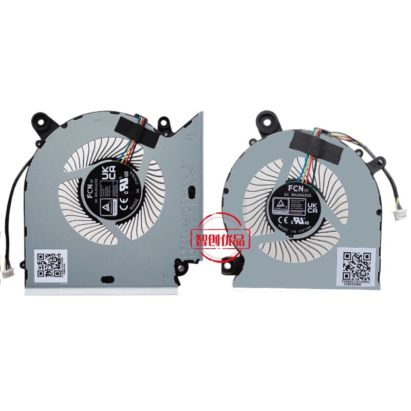 Compatible with original MSI GF76 GF66 GL66 MS-1581 1583 N460 N477 fans