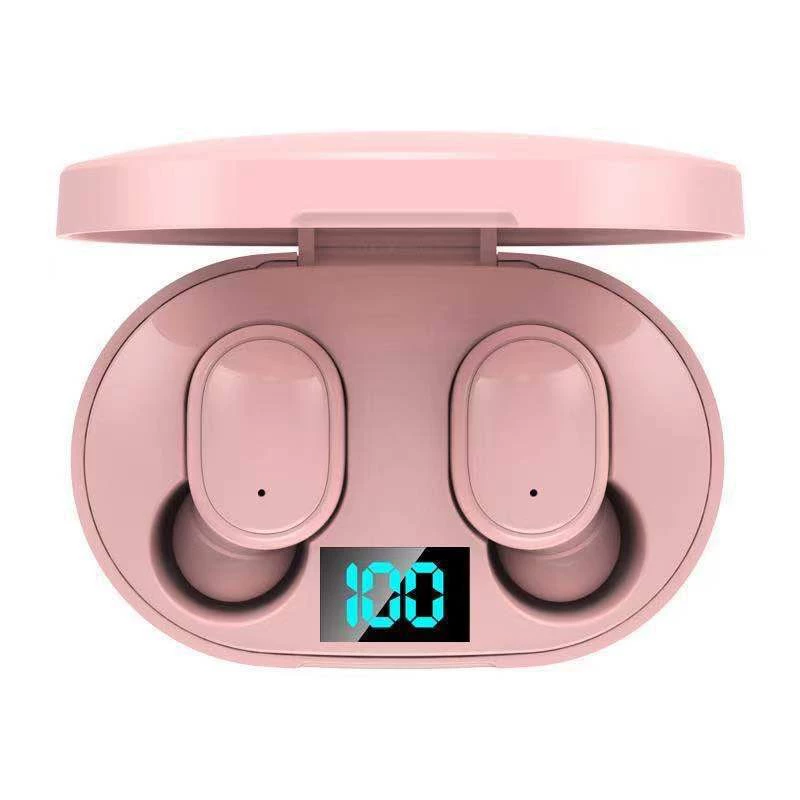 Bluetooth Earbuds E6 / A6S Wireless, Charging Case, Hands-Free Calls, Multi-Color Options