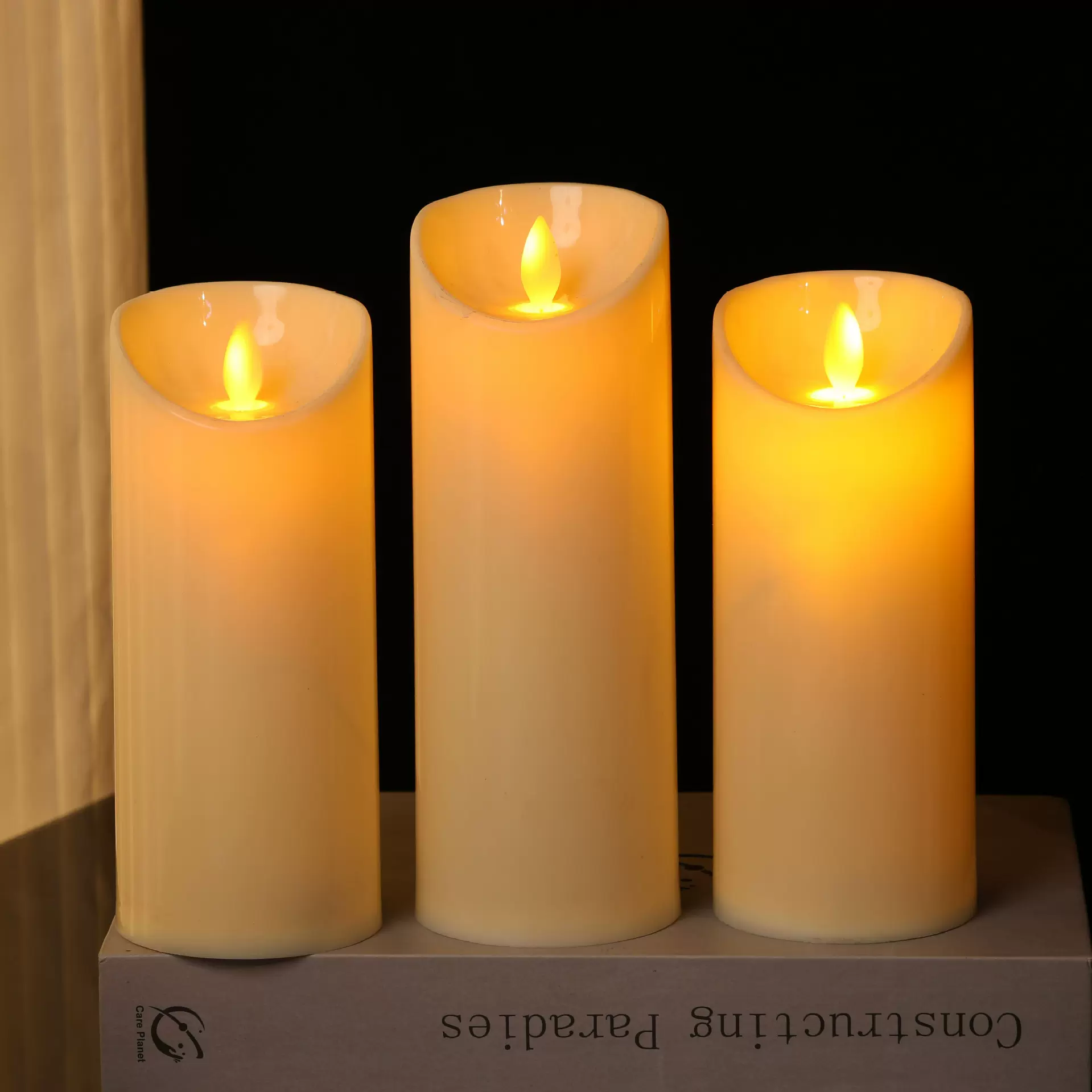 跨境遥控LED仿真摇摆电子蜡烛灯婚庆派对餐厅装饰氛围蜡烛灯